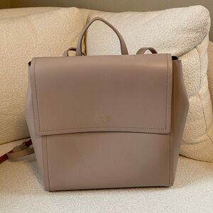 EUC Kate Spade neutral leather backpack